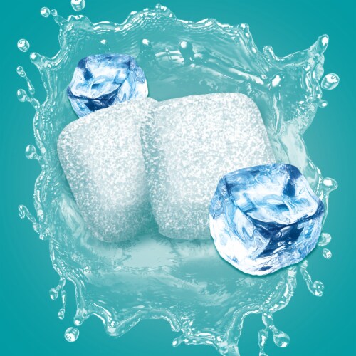 Extra Gum Refreshers Polar Ice Sugar Free Chewing Gum Bottle Perspective: back