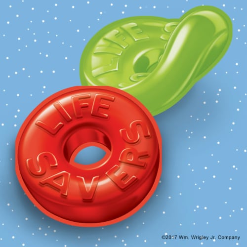 Life Savers Gummy Candy Game Book & Crafts Holiday Candy Stocking Stuffers Perspective: back