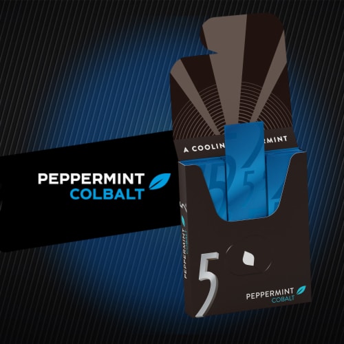 5 Gum Peppermint Cobalt Sugar Free Chewing Gum Perspective: back