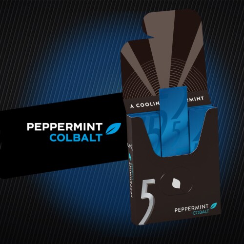 5 Gum Peppermint Cobalt Sugar Free Chewing Gum Perspective: back