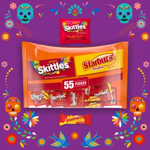 Mars Mixed Halloween Candy Perspective: back