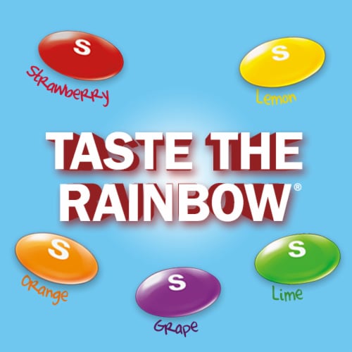Skittles Original Jelly Beans Easter Candy Share Size Bag Perspective: back