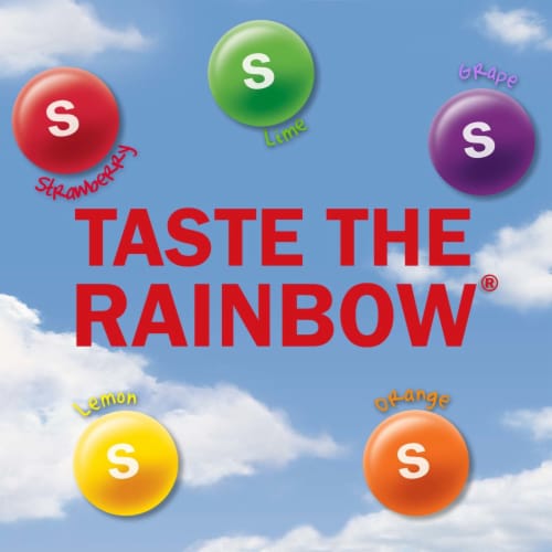 SKITTLES Original Littles Chewy Candy Share Size Mega Tube Perspective: back