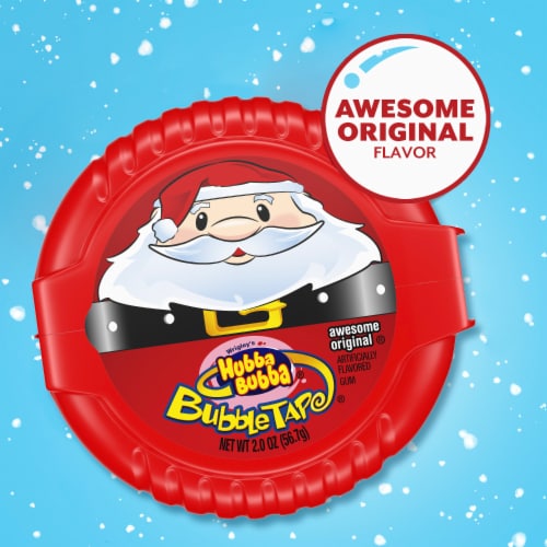 Hubba Bubba Bubble Gum Tape Christmas Candy Chewing Gum Perspective: back