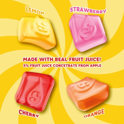 Starburst Gummies Original Gummy Candy Sharing Size Bag Perspective: back