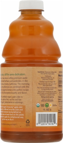 North Coast® Organic Honeycrisp Apple Cider Perspective: back