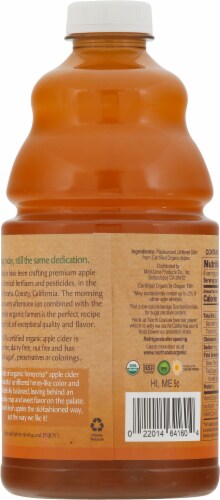 North Coast® Organic Honeycrisp Apple Cider Perspective: back