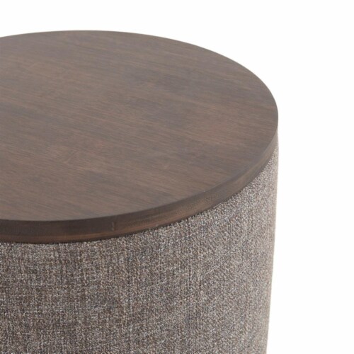 INK+IVY Marta Storage Ottoman with Grey Finish II101-0474 Perspective: back