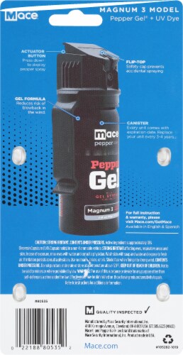 Mace Pepper Gel Magnum 3 Perspective: back