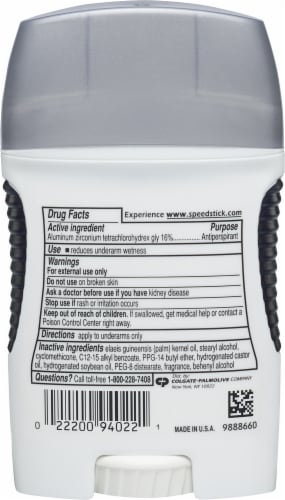 Speed Stick® Power™ Fresh Scent Antiperspirant Deodorant Stick Perspective: back