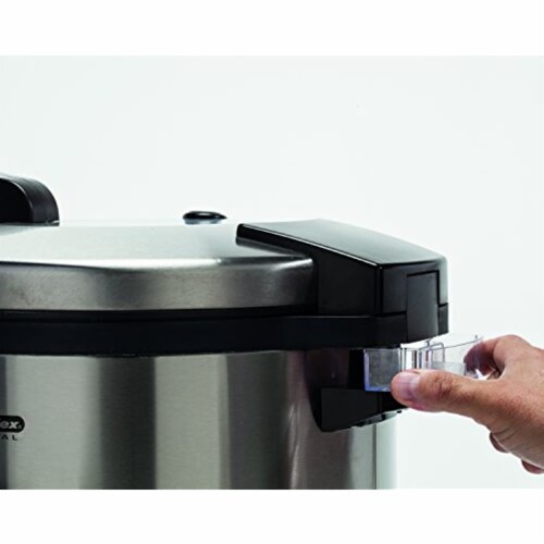 Hamilton Beach Proctor Silex Commercial 37560R Rice Cooker/Warmer, 1 Year Warranty Perspective: back