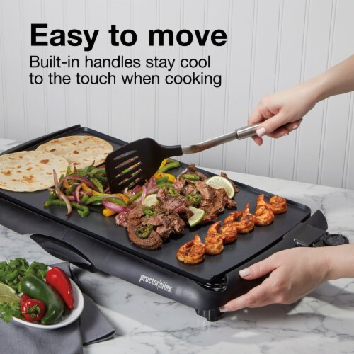 Chefman Electric Smokeless Indoor Grill with Nonstick Coating - Black, 15  in - Kroger