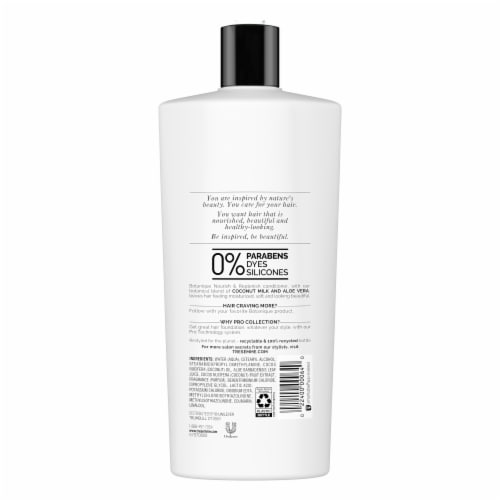 TRESemme® Sulfate & Silicone-Free Botanique Coconut & Aloe Vera Conditioner Perspective: back