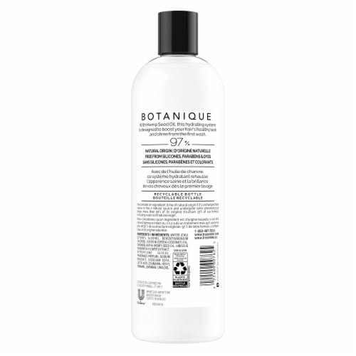TRESemme Sulfate & Silicone-Free Botanique Hemp Hydration Conditioner Perspective: back