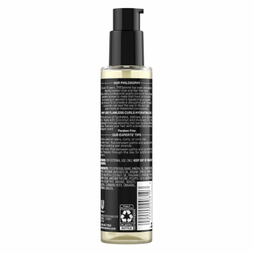 TRESemme® Flawless Curls Coconut & Avocado Hydrating Oil Perspective: back