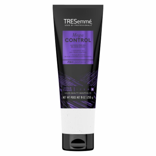 TRESemmé Hair Gel, Mega Control for Frizz Control with Coconut Oil, Alcohol-Free Perspective: back