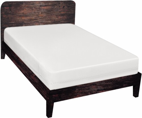 AllerEase Ultimate Protection and Comfort Waterproof Mattress Protector - White Perspective: back