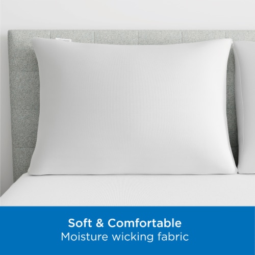 AllerEase® Maximum Zippered Pillow Protector Perspective: back