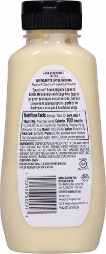 Spectrum Organic Mayonnaise Perspective: back