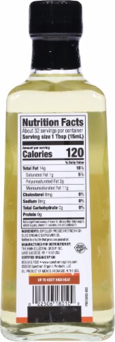 Spectrum Organic Refined High Heat Safflower Oil Perspective: back