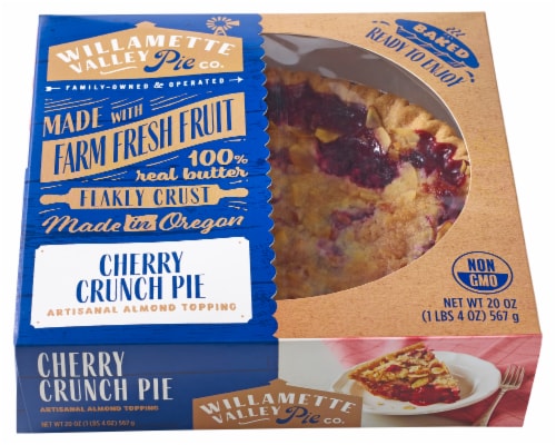 Willamette Valley Pie Co. Cherry Crunch Pie Perspective: back