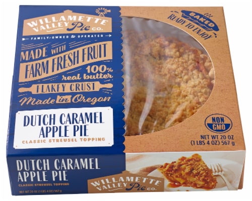 Willamette Valley Pie Co. Caramel Apple Pie Perspective: back