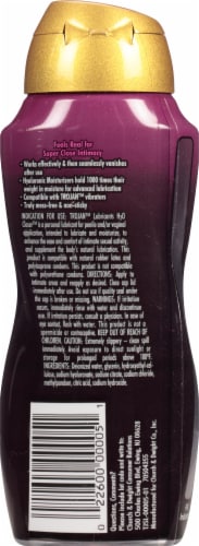 Trojan™ H2O Closer™ Water-Based Personal Lubricant Perspective: back
