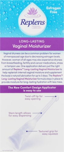 Replens Long Lasting Vaginal Moisturizer Perspective: back