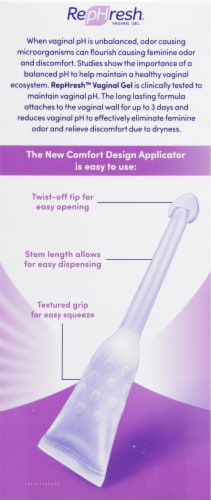RepHresh™ Vaginal Gel pH Balancing & Odor Eliminating Perspective: back