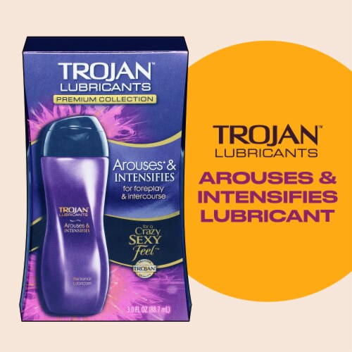 Trojan Arouses & Intensifies Personal Lubricant Perspective: back