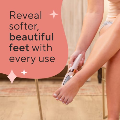Finishing Touch Flawless Pedi Electric Foot Filer Perspective: back
