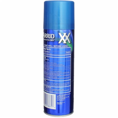 Arrid Extra Extra Dry Ultra Fresh Aerosol Antiperspirant Deodorant Perspective: back
