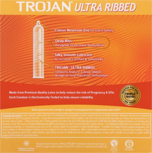 Ultra ribbed trojan deals