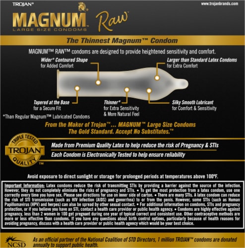 Trojan® Magnum Raw Perspective: back