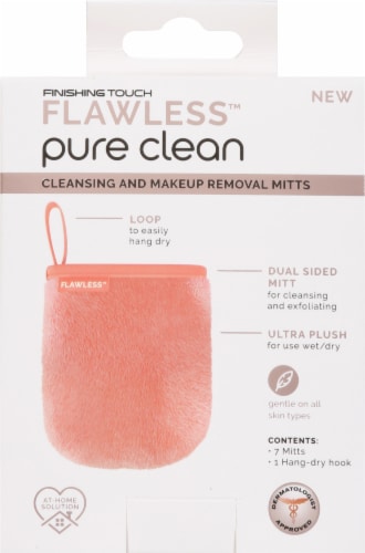 Finishing Touch® Pure Clean Mitts Perspective: back