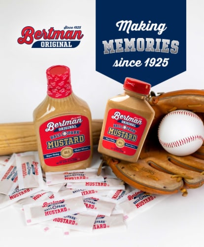 Bertman Original Ball Park Mustard Perspective: back