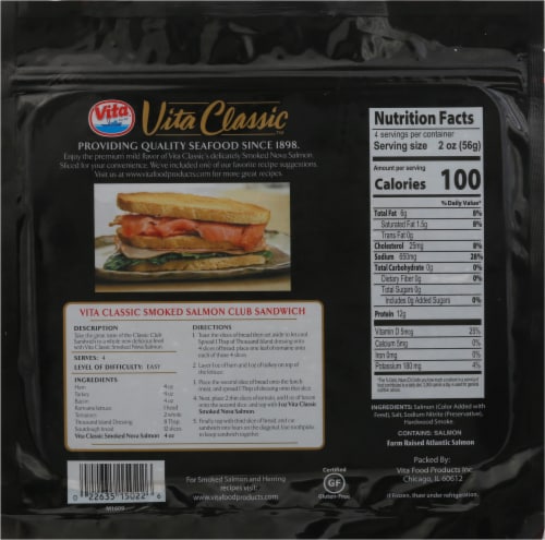 Vita Classic™ Atlantic Nova Salmon Perspective: back