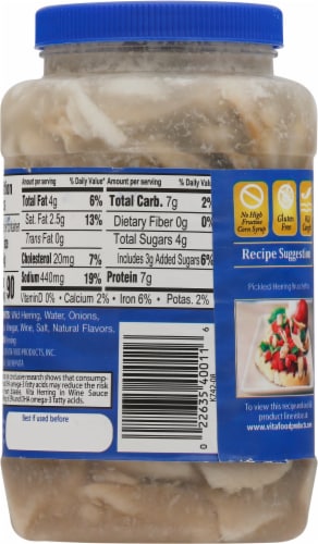 Vita® Wild Herring in Wine Sauce Perspective: back
