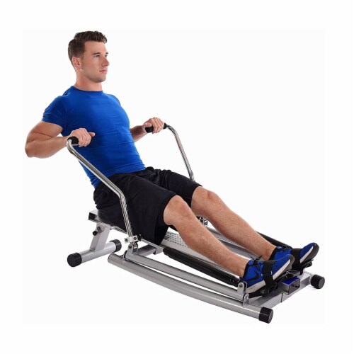 Stamina Compact Orbital Hydraulic Rowing Machine with Digital Fitness Monitor 1 Piece QFC