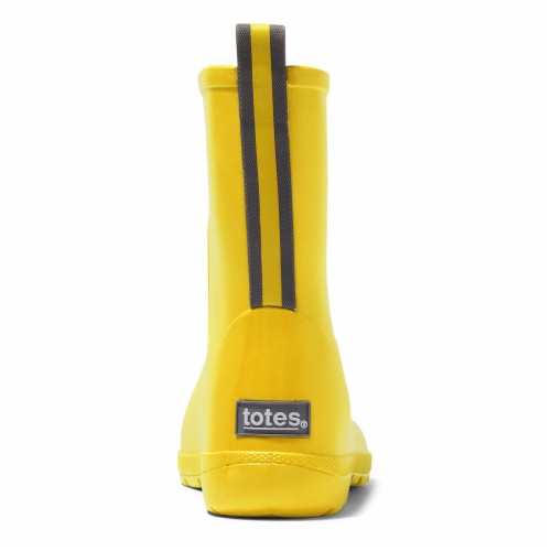 Totes Toddler's Charley Tall Rain Boots - School Bus Perspective: back