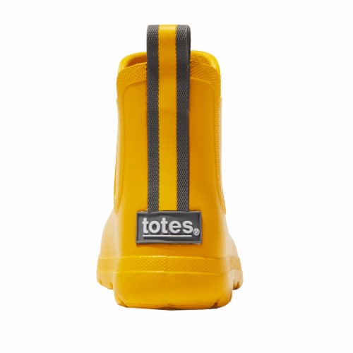 Totes® Kid's Chelsea Short Rain Boots - School Bus Perspective: back