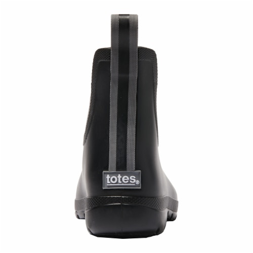 Totes Women s Chelsea Rain Boots Black 10 Fred Meyer