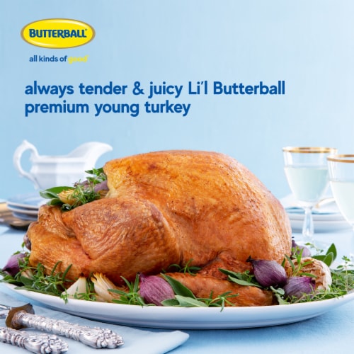 Li'l Butterball All Natural Frozen Whole Small Turkey Perspective: back