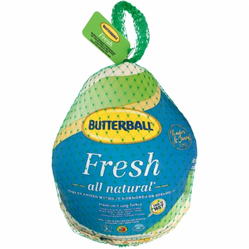 Butterball All Natural Premium Fresh Whole Turkey Perspective: back