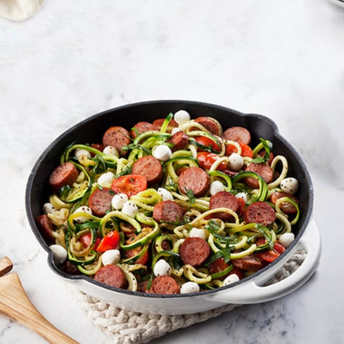 Butterball Fully Cooked Polska Kielbasa Turkey Sausage Perspective: back