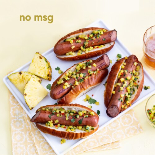 Butterball Natural Hardwood Smoked Turkey Sausage Perspective: back