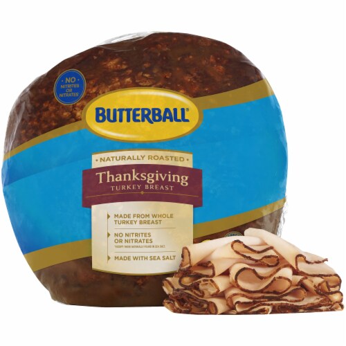 Butterball Thanksgiving-Style Deli Sliced Roasted Turkey Breast Perspective: back
