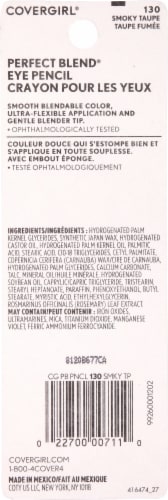 CoverGirl Perfect Blend 130 Smoky Taupe Eye Pencil Perspective: back