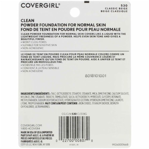 CoverGirl SimplyPowder® 530 Classic Beige Powder Foundation Perspective: back