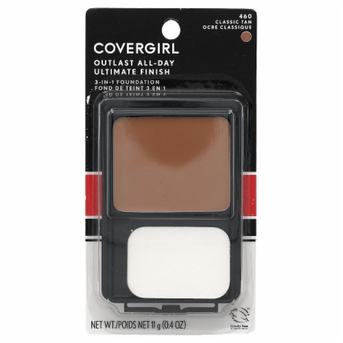 CoverGirl Outlast All-Day Ultimate Finish 460 Classic Tan 3-in-1 Foundation Perspective: back